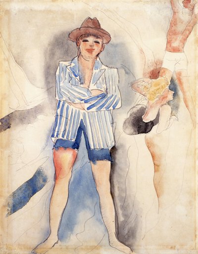 The Striped Blazer by Charles Demuth