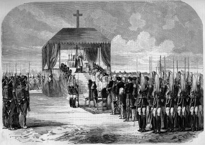 Chalons military camp by Charles Edouard Armand Dumaresq
