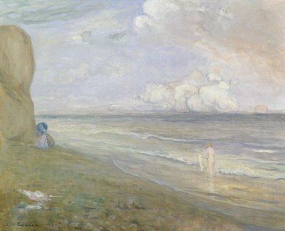 Cliffs, Dieppe by Charles Edward Conder