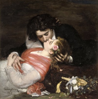 The Kiss by Charles Emile Auguste Carolus Duran