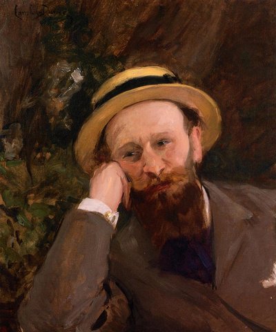 Portrait of Manet by Charles Emile Auguste Carolus Duran