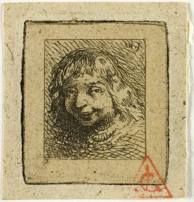 Head of a Breton by Charles Emile Jacque