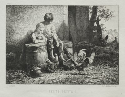 Petite, Petite by Charles Emile Jacque