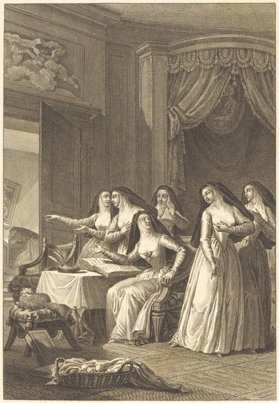Sister Jeanne by Charles Emmanuel Patas after Charles Monnet