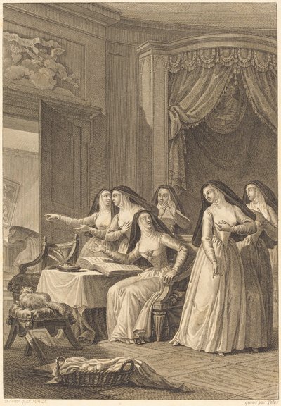 Sister Jeanne by Charles Emmanuel Patas after Charles Monnet