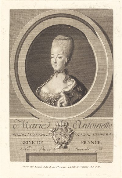Marie-Antoinette by Charles Eugene Duponchel