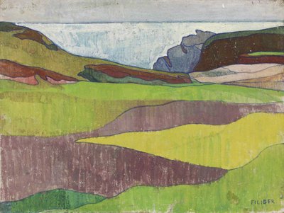 Rocky Landscape, Le Pouldu by Charles Filiger