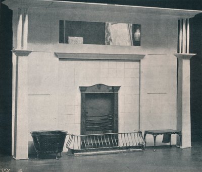 Fireplace by Charles Francis Annesley Voysey
