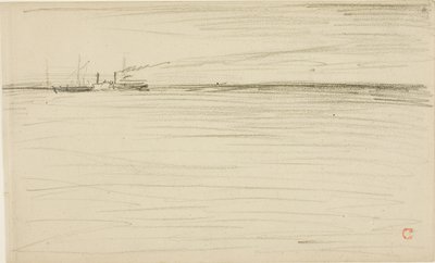 Crossing the Channel by Charles Francois Daubigny