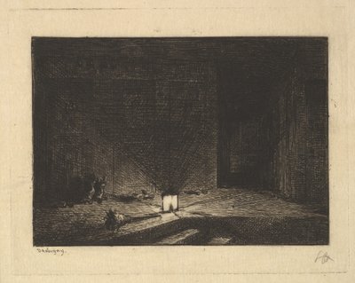 Interior of an Inn, 1861-62 by Charles Francois Daubigny