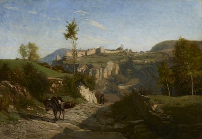 Landscape near Crémieu by Charles Francois Daubigny