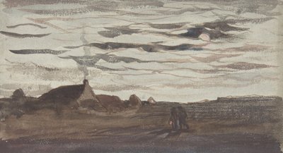 Moonlight by Charles Francois Daubigny