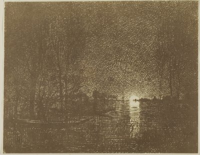 Night Effect by Charles Francois Daubigny