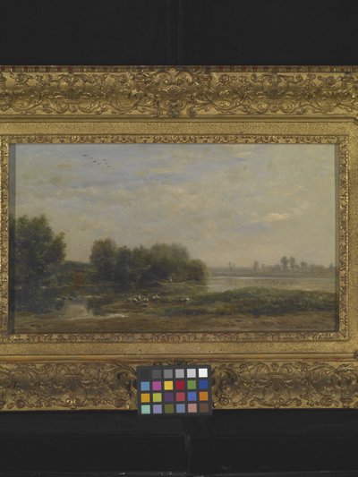 On The Oise by Charles Francois Daubigny