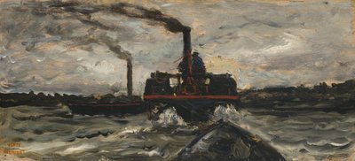 River Boat by Charles Francois Daubigny