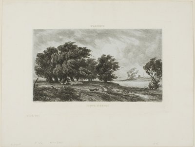 Stormy Weather by Charles Francois Daubigny