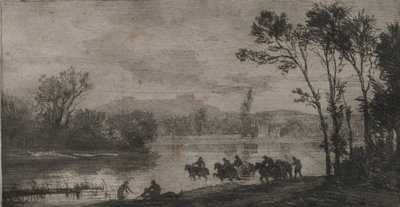 The Little Cavaliers by Charles Francois Daubigny