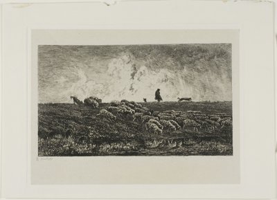 The Shower by Charles Francois Daubigny
