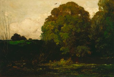 A Pond in the Morvan by Charles Francois Daubigny