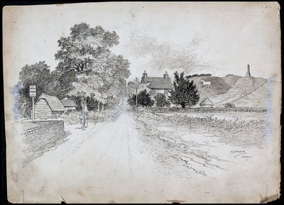 Cherhill, Wiltshire by Charles George Harper