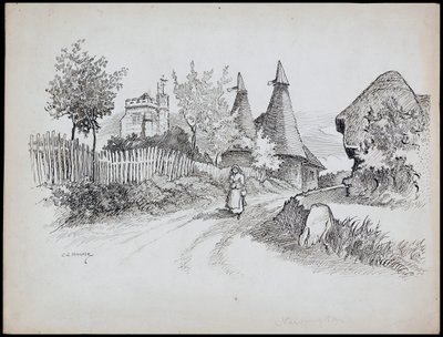 Newington, Kent by Charles George Harper