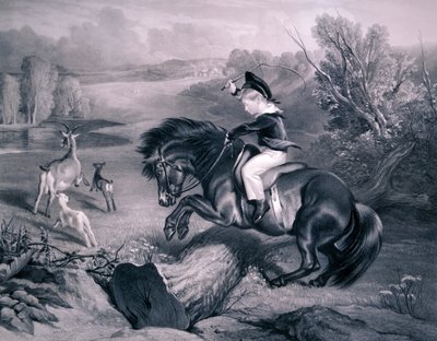 The First Leap by Charles George Lewis