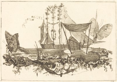 The Bath by Charles Germain de Saint Aubin