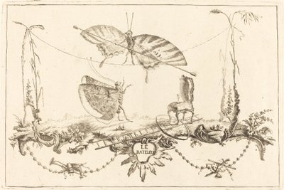 Le Bate by Charles Germain de Saint Aubin