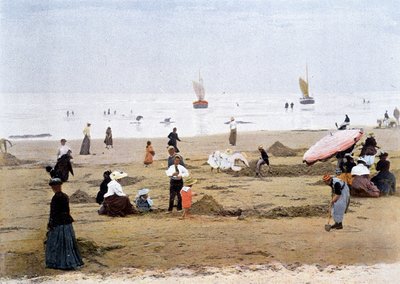 At low tide by Charles Gillot