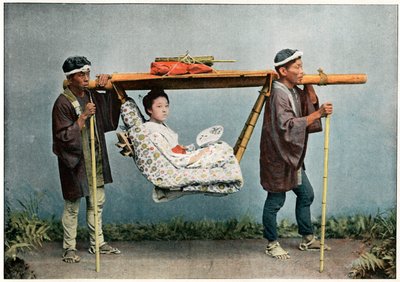 The Kago, Transport of Japan by Charles Gillot