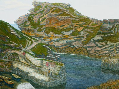 Boscastle Harbour by Charles Ginner