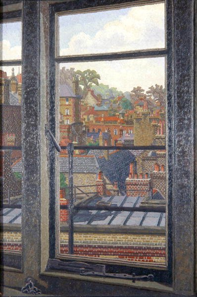 Rooftops by Charles Ginner