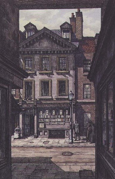 The Poetry Bookshop by Charles Ginner