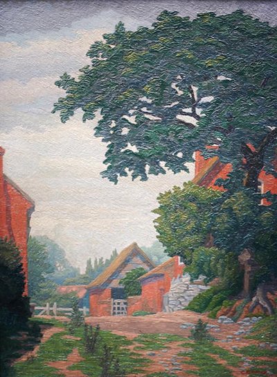 Woodlane Farm, Bearley by Charles Ginner