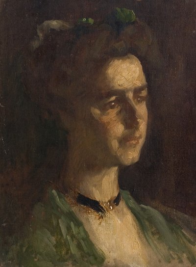 A Dolly Varden Cap by Charles Gogin
