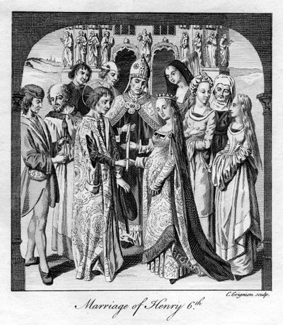 Marriage of Henry VI by Charles Grignion
