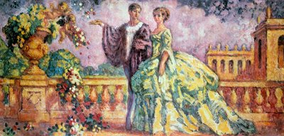 The Promenade, 1911 by Charles Guerin