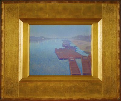 The Seine (Nocturne) by Charles Guilloux