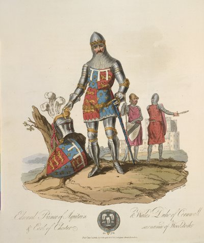 Edward the Black Prince by Charles Hamilton (after) Smith