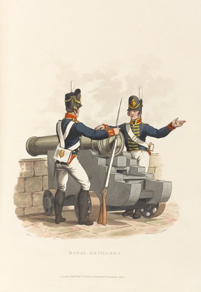 Royal Artillery by Charles Hamilton (after) Smith
