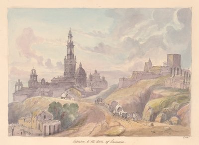 Entrance to the Town of Carmona by Charles Hamilton Smith