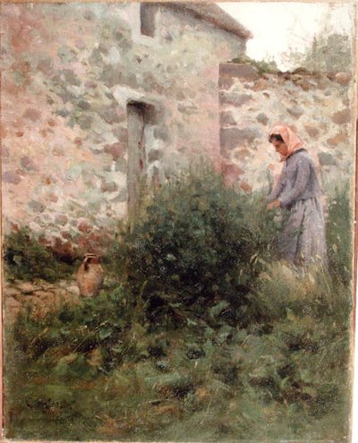 A Quiet Corner by Charles Harold Davis
