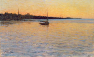 Twilight over the Water, 1892 by Charles Harold Davis