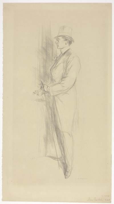 Max Beerbohm by Charles Haslewood Shannon