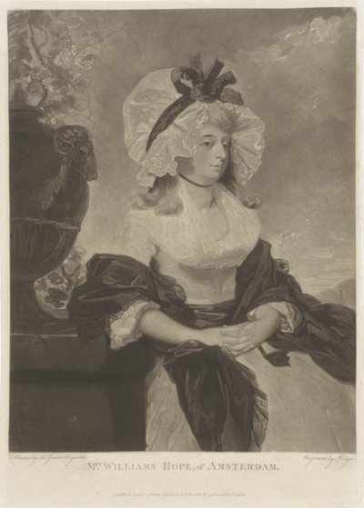 Portrait of Anne Goddard-Williams Hope by Charles Howard Hodges