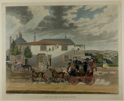 A View on the Highgate Road by Charles Hunt