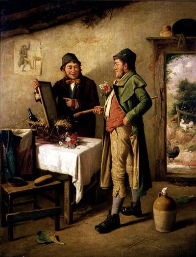 Admiring his Reflection by Charles Hunt