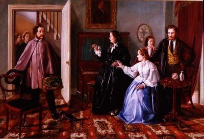 The Two Suitors by Charles Hunt