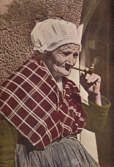 An Aged Bretonne by Charles J. S. Makin