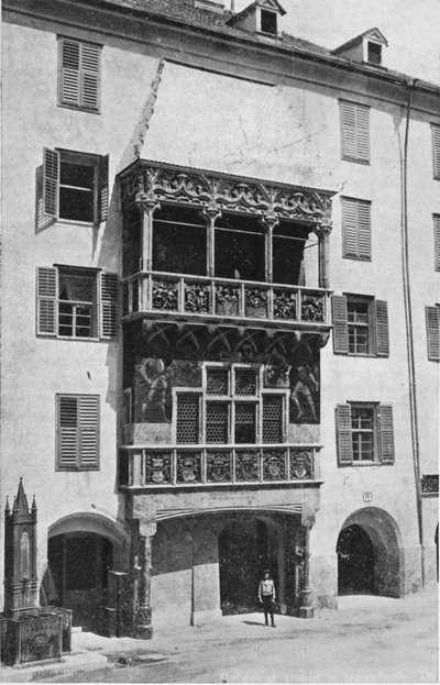 The Golden Roof, Innsbruck by Charles J. S. Makin
